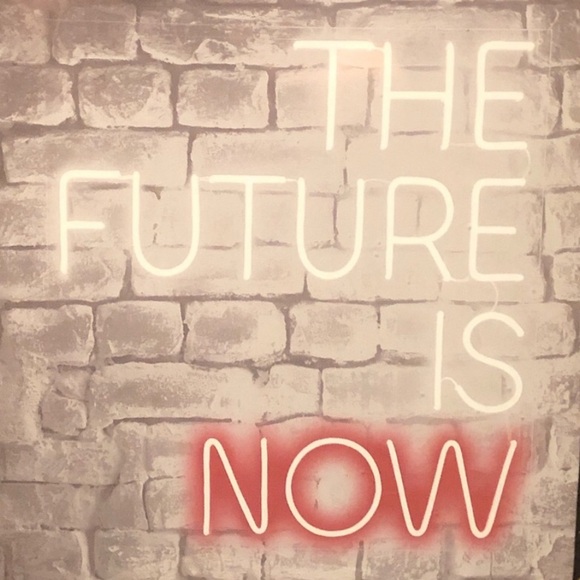 Abstract Painting Future Now  NWT - Picture 2 of 4